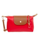 Torebka Skórzana Damska Vera Pelle Mattina Czerwona