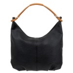 Torebka Damska Skórzana Vera Pelle Canna Czarna