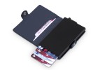 Etui Skórzane na dokumenty karty Granatowe