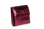 Portfel damski Skórzany VerMari Dziki Blask Czerwony