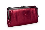 Portfel damski Skórzany VerMari Glamor Czerwony