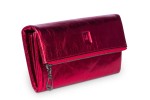 Portfel damski Skórzany VerMari Glamor Czerwony
