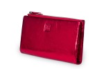 Portfel damski Skórzany VerMari Glamor Czerwony