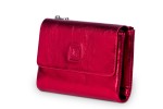 Portfel damski Skórzany VerMari Glamor Czerwony