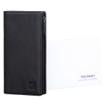 Portfel damski Skórzany VerMari Morbido Czarny