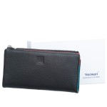 Portfel damski Skórzany VerMari Morbido Czarny