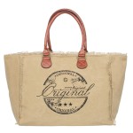 Torba Weekendowa Plażowa Shopperka Vivi Paris Khaki