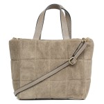 Torebka Zamszowa Vezze Piatto Taupe