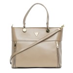 Torebka Skórzana Vezze Porto Taupe