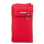 Torebka na telefon Eslee na ramię Czerwona
