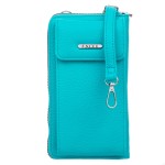 Torebka na telefon Eslee na ramię Turkusowa