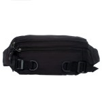 Duża Nylonowa Nerka Saszetka OR&MI Czarna