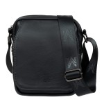 Mała Torba Męska Skórzana VerMari Furia Czarna