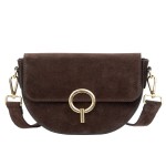 Torebka Zmaszowa Vezze Gusto Grande Vello Choco