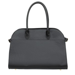 Torebka Damska Skórzana Vezze Fiocco Czarna