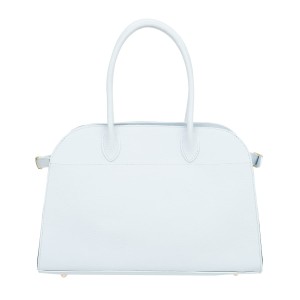 Torebka Damska Skórzana Vezze Fiocco Błękitna