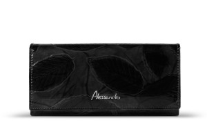 Portfel damski Skórzany Alessandro Paoli Czarny