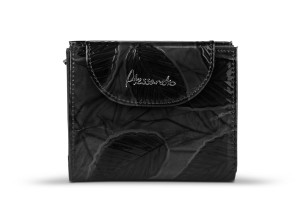 Portfel damski Skórzany Alessandro Paoli Czarny