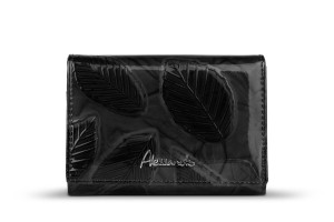 Portfel damski Skórzany Alessandro Paoli Czarny