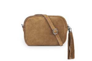 Torebka Skórzana Vera Pelle Nappa Ruda