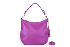 Torba Skórzana Vera Pelle Buba Fuksja