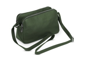 Torebka Skórzana Vera Pelle Pino Butelkowa