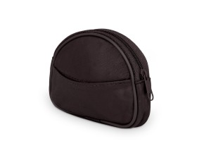 Mała Portmonetka Skórzana Kaletnik Brązowa