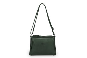 Torebka Skórzana Vezze Boria Pramo Zielona