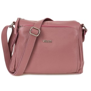 Torebka Skórzana Vezze Boria Stary Róż