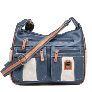 Średnia Torebka Damska Charm&Shape na ramię Granatowa