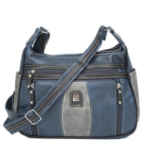 Średnia Torebka Damska Charm&Shape na ramię Granatowa