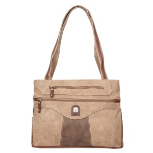 Średnia Torebka Damska Charm&Shape na ramię Taupe