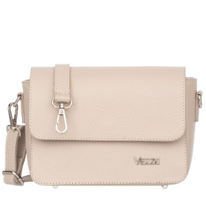 Mała Torebka Skórzana Vezze Lattina Beżowa