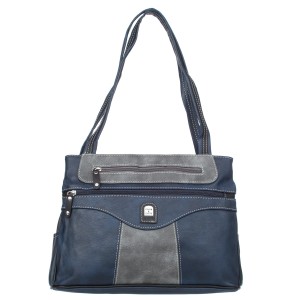 Średnia Torebka Damska Charm&Shape na ramię Granatowa