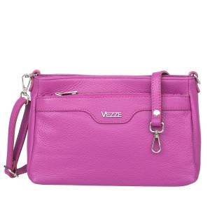 Torebka Skórzana Vezze Bilancia Fuksja