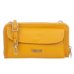 Torebka na telefon Skórzana Vezze Amico Szafran