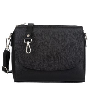 Torebka Skórzana Vera Pelle Camere Czarna