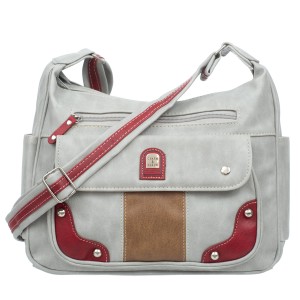 Średnia Torebka Damska Charm&Shape na ramię Szara