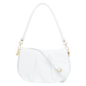 Torebka Damska Skórzana Vezze Alato Biała