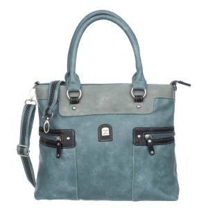 Duża Torebka Damska Charm&Shape na ramię Jeans