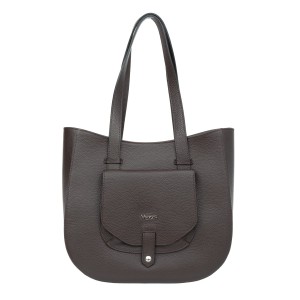 Torebka Skórzana Vezze Copertina Hebanowa