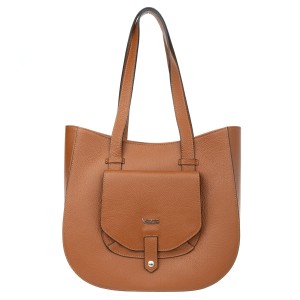 Torebka Skórzana Vezze Copertina Ruda