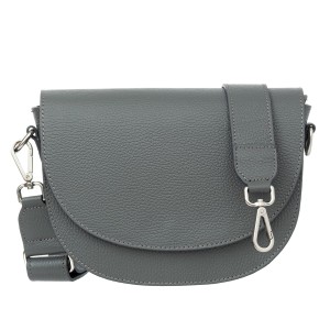 Torebka Skórzana Vezze Coppetta Antracyt