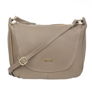 Torebka Skórzana Vezze Sella Taupe