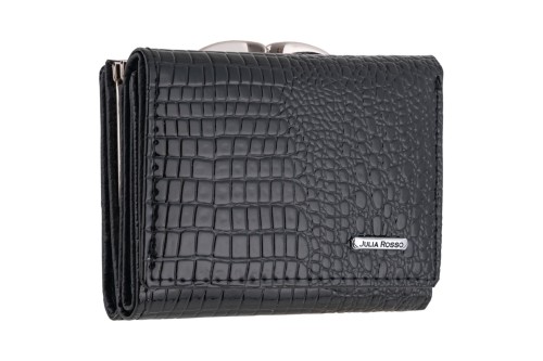 portfel damski, julia rosso, skóra naturalna, skóra lakierowana, czarny (4).jpg