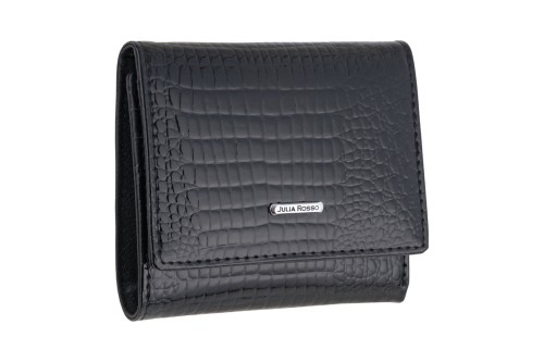 portfel damski, julia rosso, skóra naturalna, skóra lakierowana, czarny (4).jpg