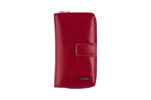 portfel damski, julia rosso, skóra naturalna, skóra lakierowana, bordowy (2).jpg
