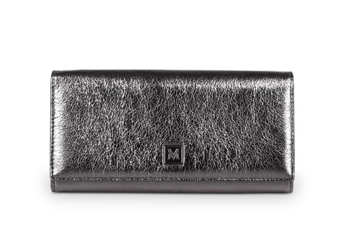 Portfel damski Skórzany VerMari Glamor Ciemne Srebro (2).jpg