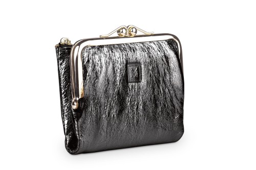 Portfel damski Skórzany VerMari Glamor Ciemne Srebro (1).jpg