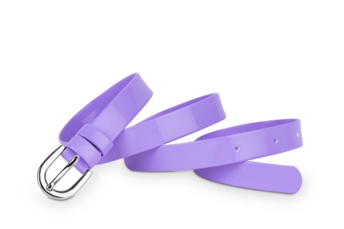 Pasek damski klasyczny fioletowy lakier (1).jpg